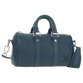 Louis Vuitton Keepall Bandouliere Limited Edition Aerogram Leather XS
