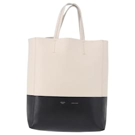Céline Tote Verticale in pelle bi-materiale Celine Large