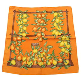 Hermes Petit Carré 45 Oranges et Citrons Scarf - Hermès