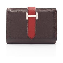 Hermès Tarjetero Hermes Bearn Mini Ebene