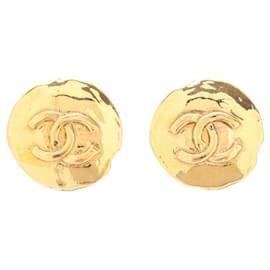 Orecchini a clip Chanel Coco Mark placcati oro