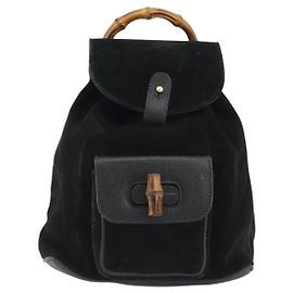 Gucci Gucci Bambus Wildleder Mini