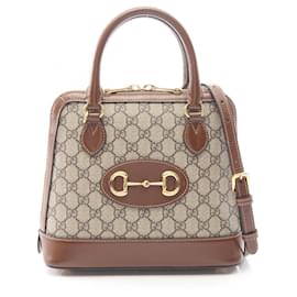 Borsa a mano piccola Horsebit 1955 GG Supreme di Gucci