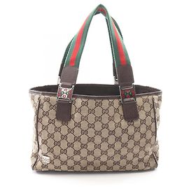 Borsa Gucci GG Canvas Horsebit Sherry Line