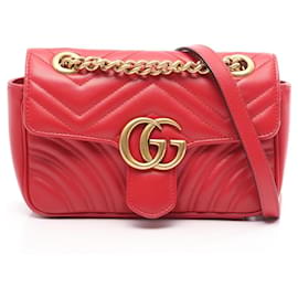 Borsa a mano in pelle Gucci GG Marmont