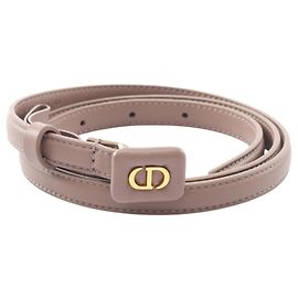 Christian Dior Standardgürtel aus beige Leder