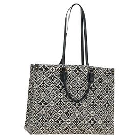 LOUIS VUITTON Monogram Jaguar On The Go GM Bag Black M57207 LV Auth 186669SAM