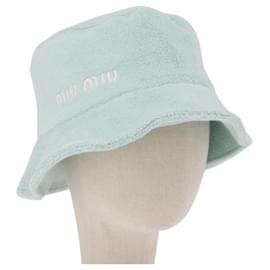 Miu Miu Bucket Hat Pile S Green Auth 190493M