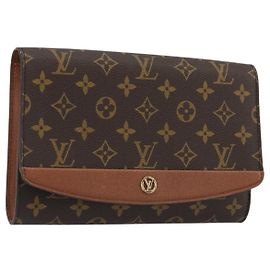 LOUIS VUITTON Borsa a Spalla Monogram Bordeaux M51798 LV Auth BA13976