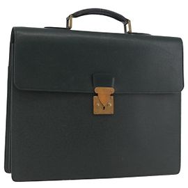 LOUIS VUITTON Taiga Robusto 2 Hand Bag Epicea M3104P LV Auth 188346