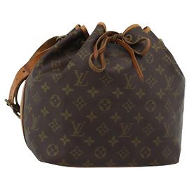 LOUIS VUITTON Borsa a Spalla Monogram Petit Noe M42226 LV Auth 190645A