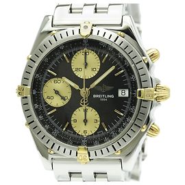 Orologio automatico da uomo Breitling Chronomat in oro 18K e acciaio B13047