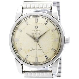OMEGA Seamaster Cal 501 Acciaio Automatico Orologio da Uomo 2846 Vintage