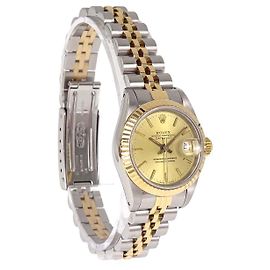 Rolex Oyster Perpetual Datejust Automatico in Acciaio Inossidabile e Oro Giallo 26