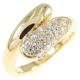 Bulgari Bvlgari Astrea Ring aus 18K Gelbgold mit Diamant