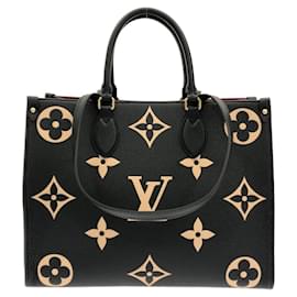 Borsa Louis Vuitton Bicolor Monogram Empreinte OnTheGo MM