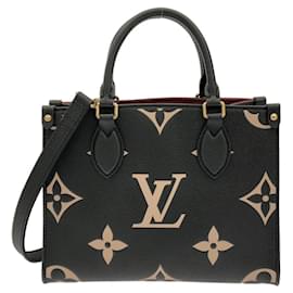 Borsa Louis Vuitton Bicolor Monogram Empreinte OnTheGo PM