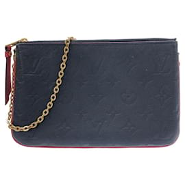 Louis Vuitton Monogram Empreinte Pochette Double Zip
