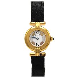 Cartier Must Colisée SM GP W1006654 Quarz Uhr