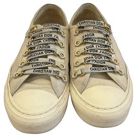 Christian Dior J'Adior Sneakers Basse in Tela Beige