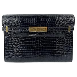 Bolso Manhattan Medium en piel de cocodrilo Saint Laurent