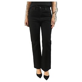 Nili Lotan Black Joan straight-leg jeans - size UK 10