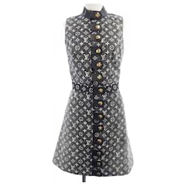 Louis Vuitton Monogram Denim Kleid