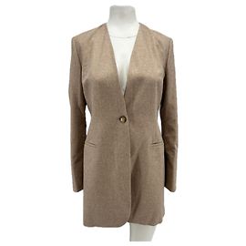 Autre Marque Giacca di lana beige THE COLLECTION