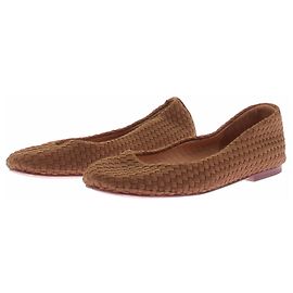 Autre Marque Kleine braune gesteppte Schuhe