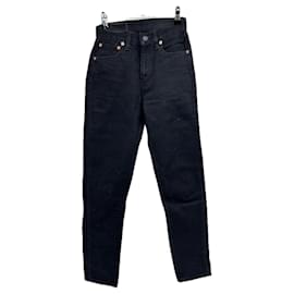 Vaqueros Levi's negros de algodón talla 27
