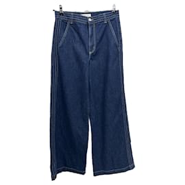 Jean Paul Gaultier Vaqueros azules de algodón Talla 26