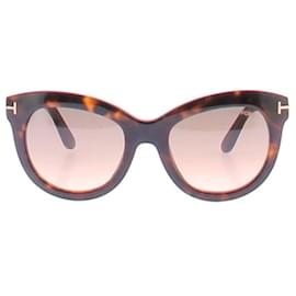 Sonnenbrille mit farbigen Details - Tom Ford