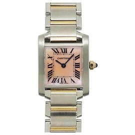 Cartier Tank Francaise SM Two-Tone Damenuhr