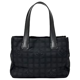 Chanel Tote Bag aus schwarzem Nylon