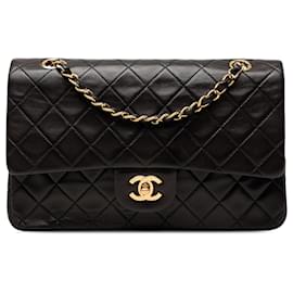 Chanel Black Medium Classic Lambskin Double Flap