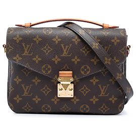 Louis Vuitton Marrom Monogram Pochette Metis