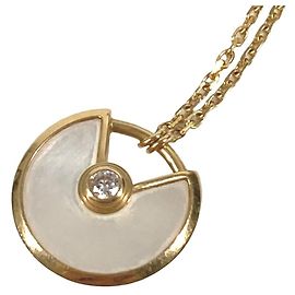Collana Amulette in oro 18K e madreperla Cartier