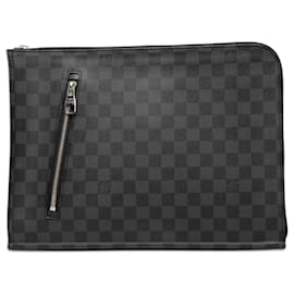 Louis Vuitton Poche Documents Portfolio in Damier Graphite nero