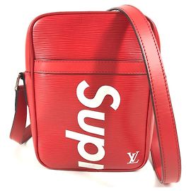 Louis Vuitton x Supreme Kooperation Danube PM Tasche aus Epi Leder
