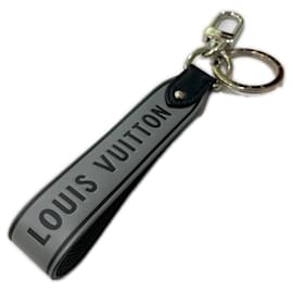 Louis Vuitton Monogram Eclipse Capital LV Keychain