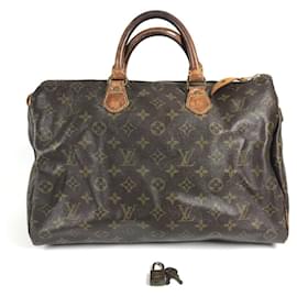 Louis Vuitton Monogram Speedy 35 Mini Boston Bag