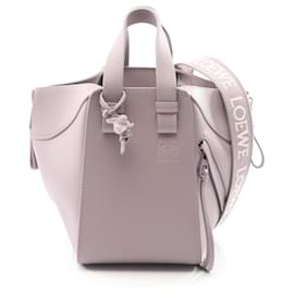 Borsa Loewe Hammock in pelle viola