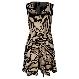 Renna Kleid von Diane von Furstenberg aus Wolle mit Animal Print