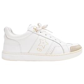 Dior Star Sneaker aus weißem Leder