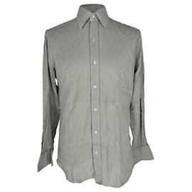 Camicia abbottonata a quadri Tom Ford in cotone multicolore