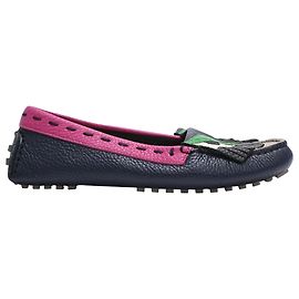 Fendi Monster Bugs Loafer aus Multicolore-Leder