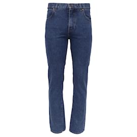 Jeans Slim-Fit Balmain in cotone blu