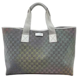Sac cabas Gucci GG Supreme en gris