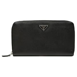 Prada Saffiano Reise-Organizer-Langer Geldbeutel