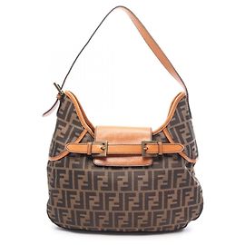 Borsa a Spalla Fendi Zucca